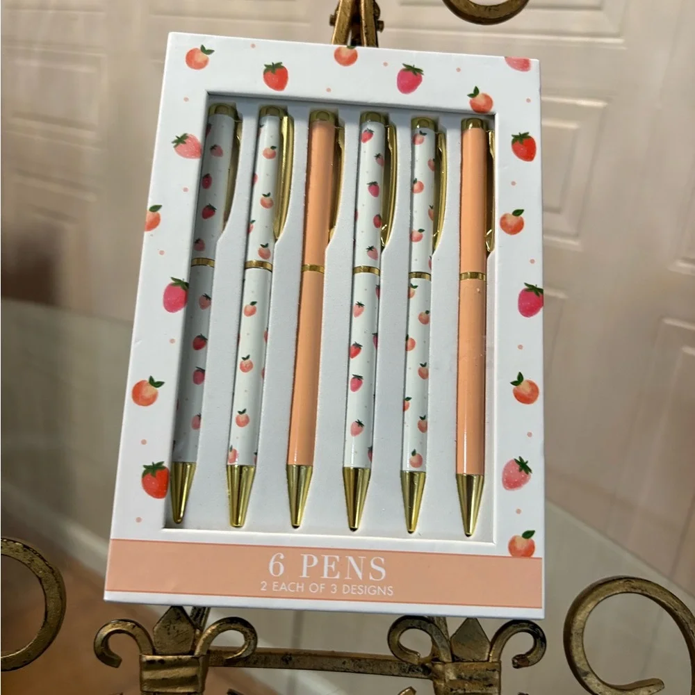 Beautiful 3 Different Designs Lady  Jayne Ltd  6 Pen Stylos